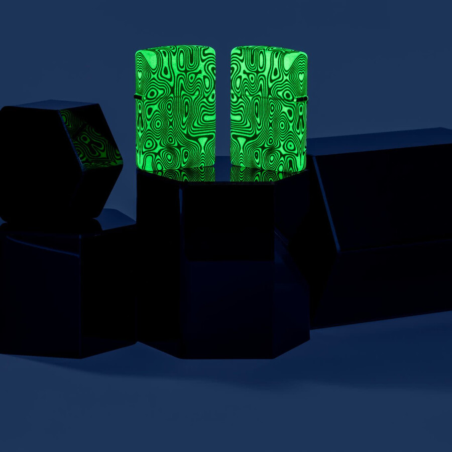diseño de remolinos brillantes