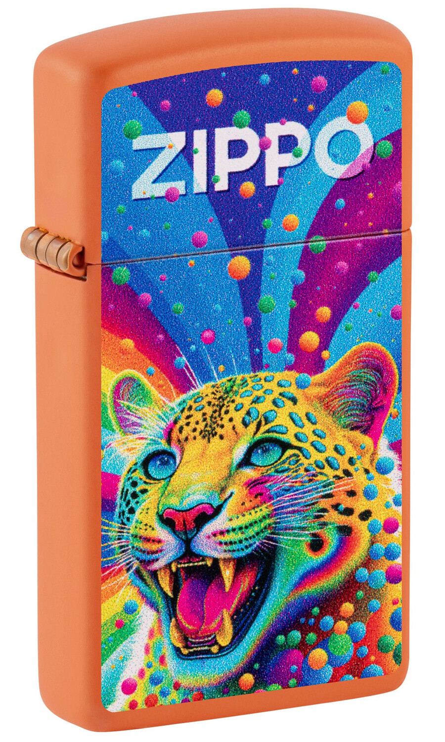 diseño de leopardo zippo