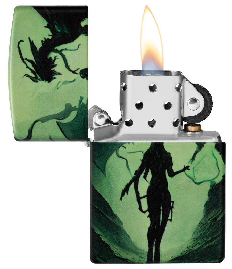 diseño de dragón brillante