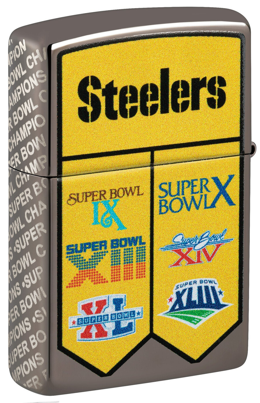 figura coleccionable de los campeones del super bowl pittsburgh steelers