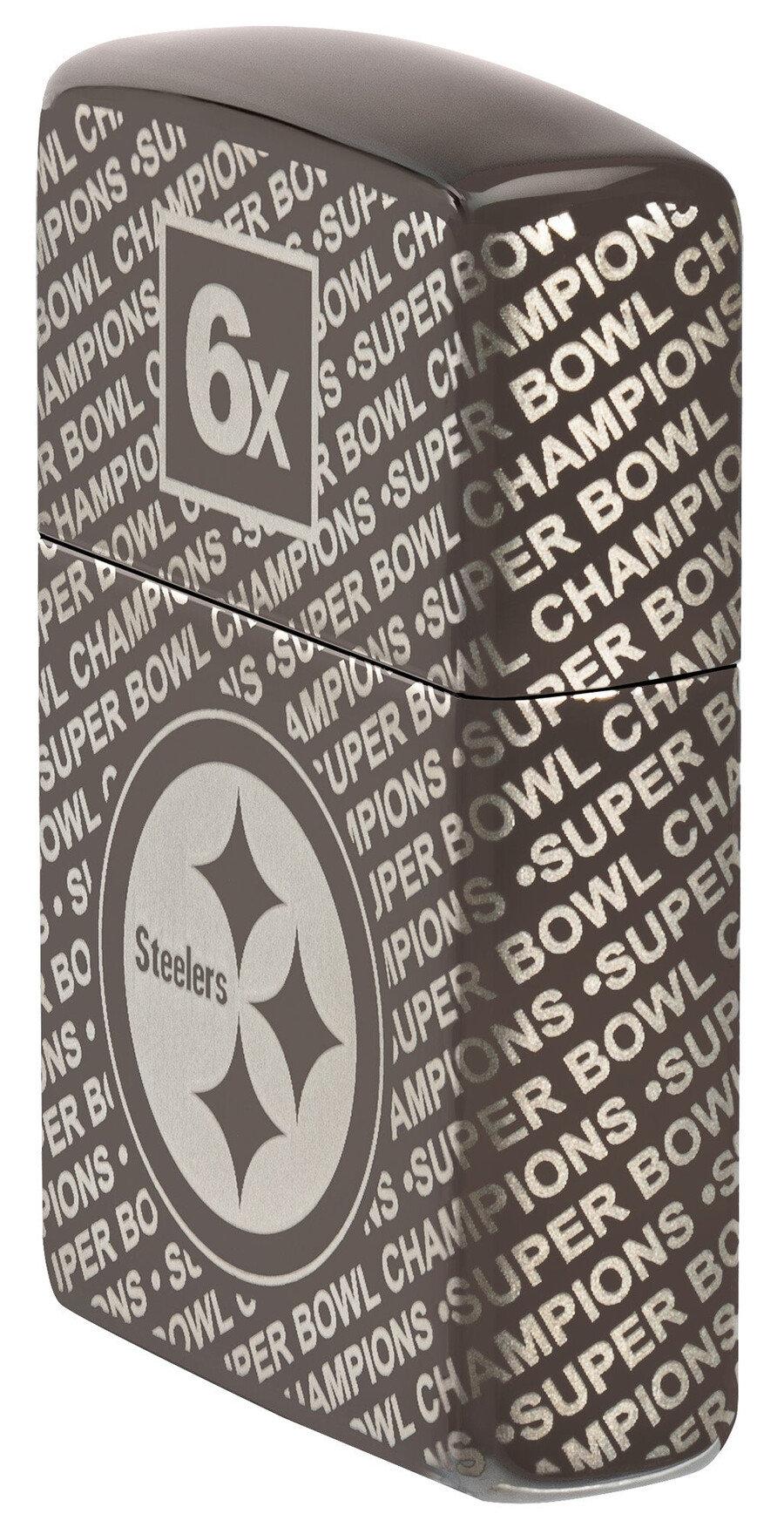 figura coleccionable de los campeones del super bowl pittsburgh steelers