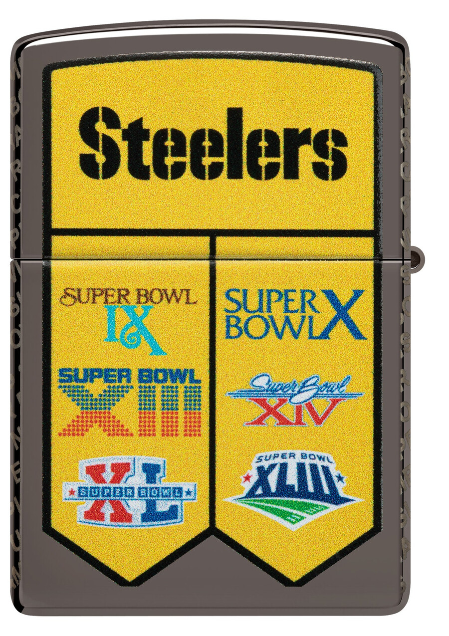 figura coleccionable de los campeones del super bowl pittsburgh steelers