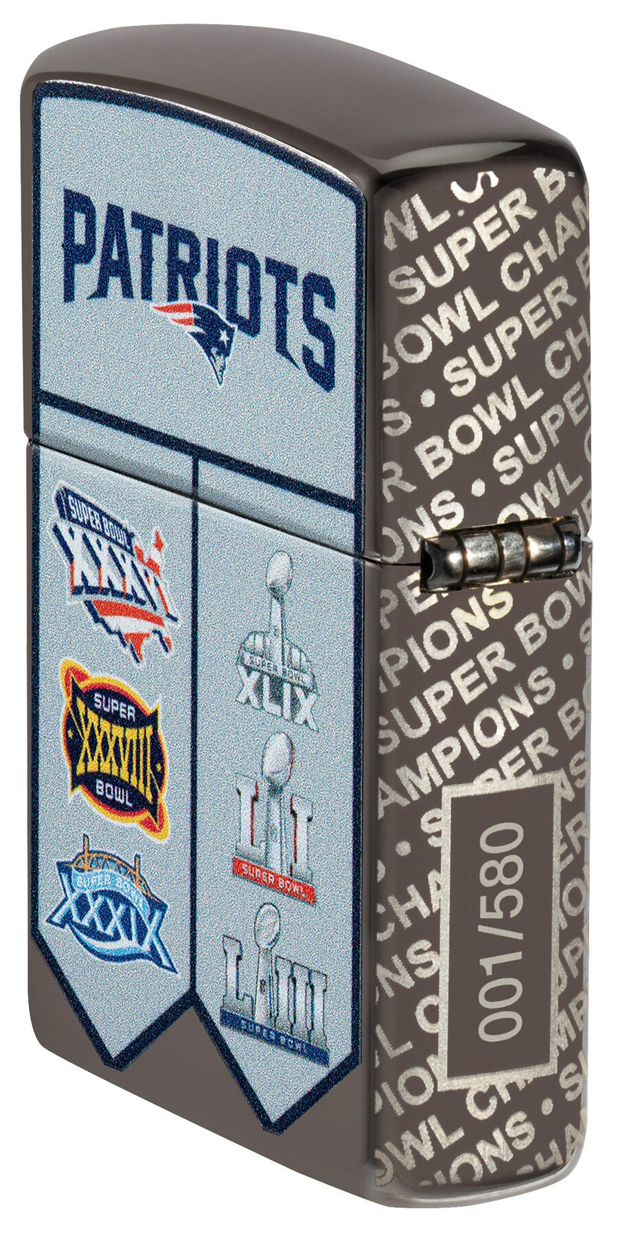 figura coleccionable de los campeones del super bowl patriotas de nueva inglaterra
