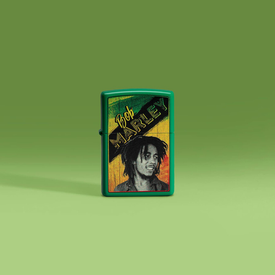 diseño verde hierba de bob marley
