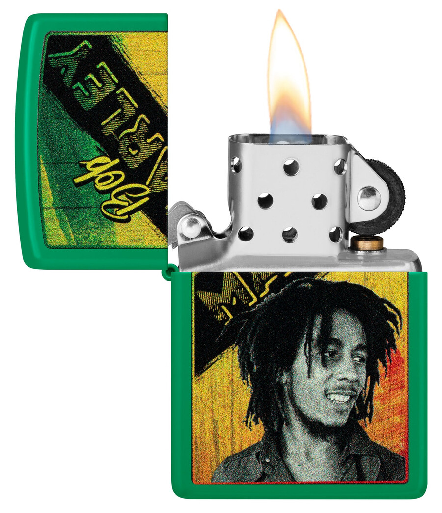 diseño verde hierba de bob marley