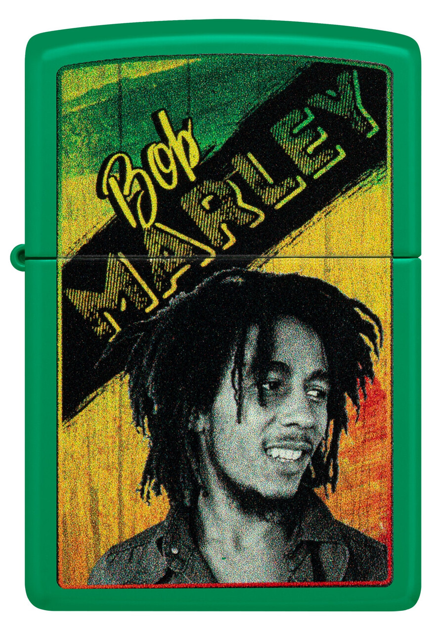diseño verde hierba de bob marley