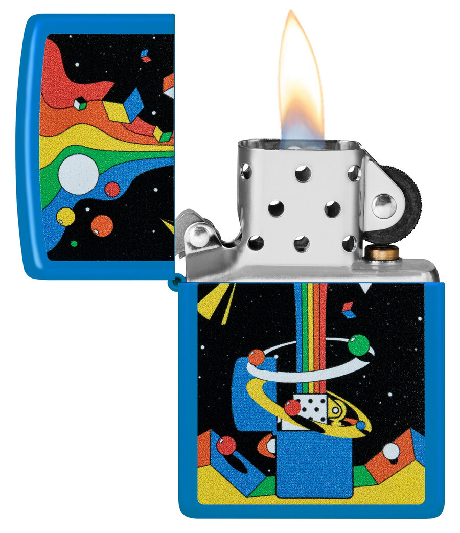 diseño cósmico de zippo