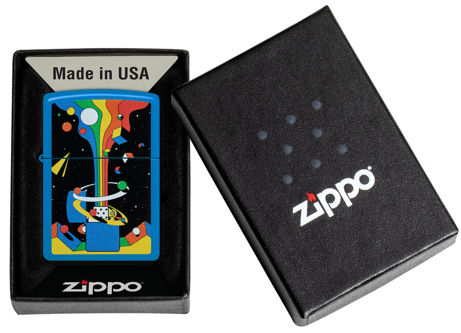 diseño cósmico de zippo