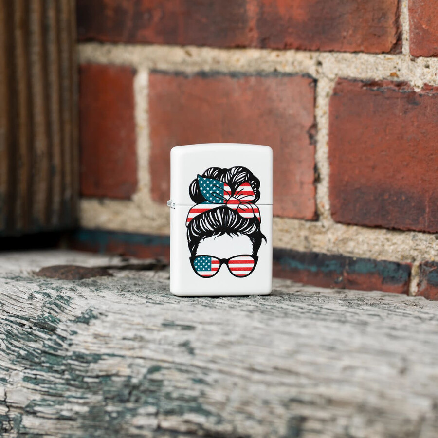 diseño de mujer americana