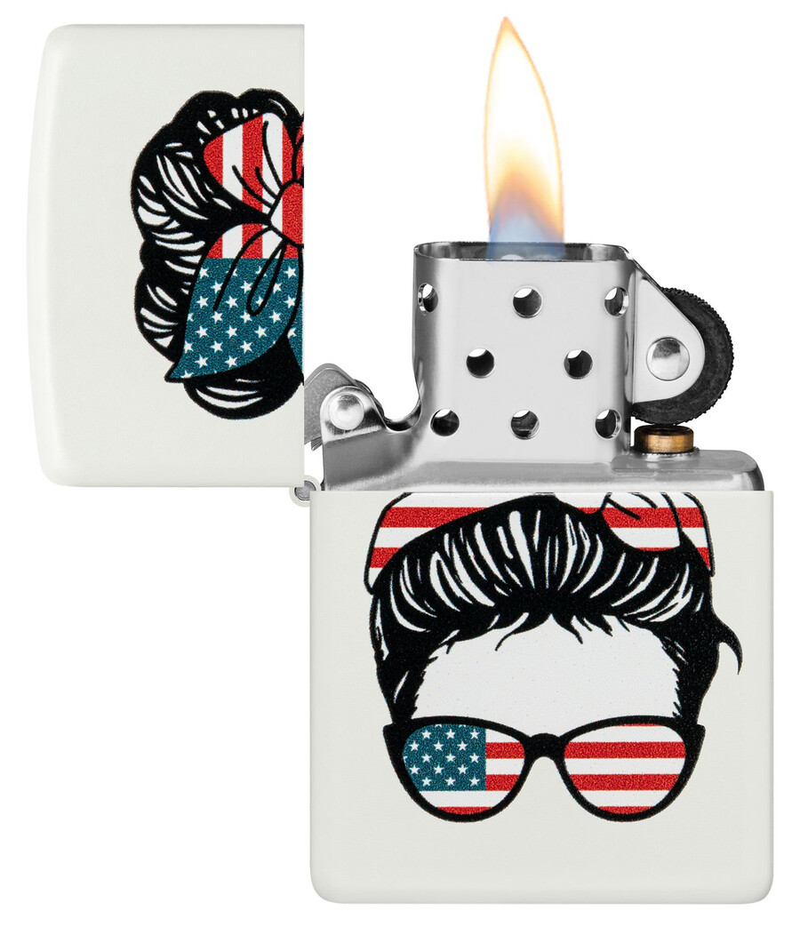 diseño de mujer americana