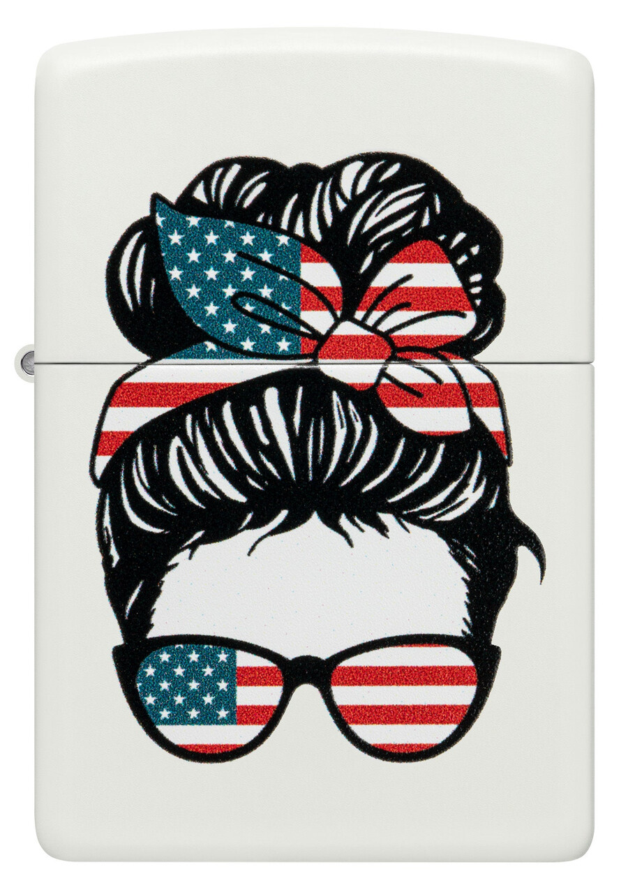 diseño de mujer americana