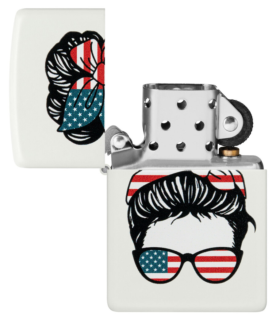 diseño de mujer americana