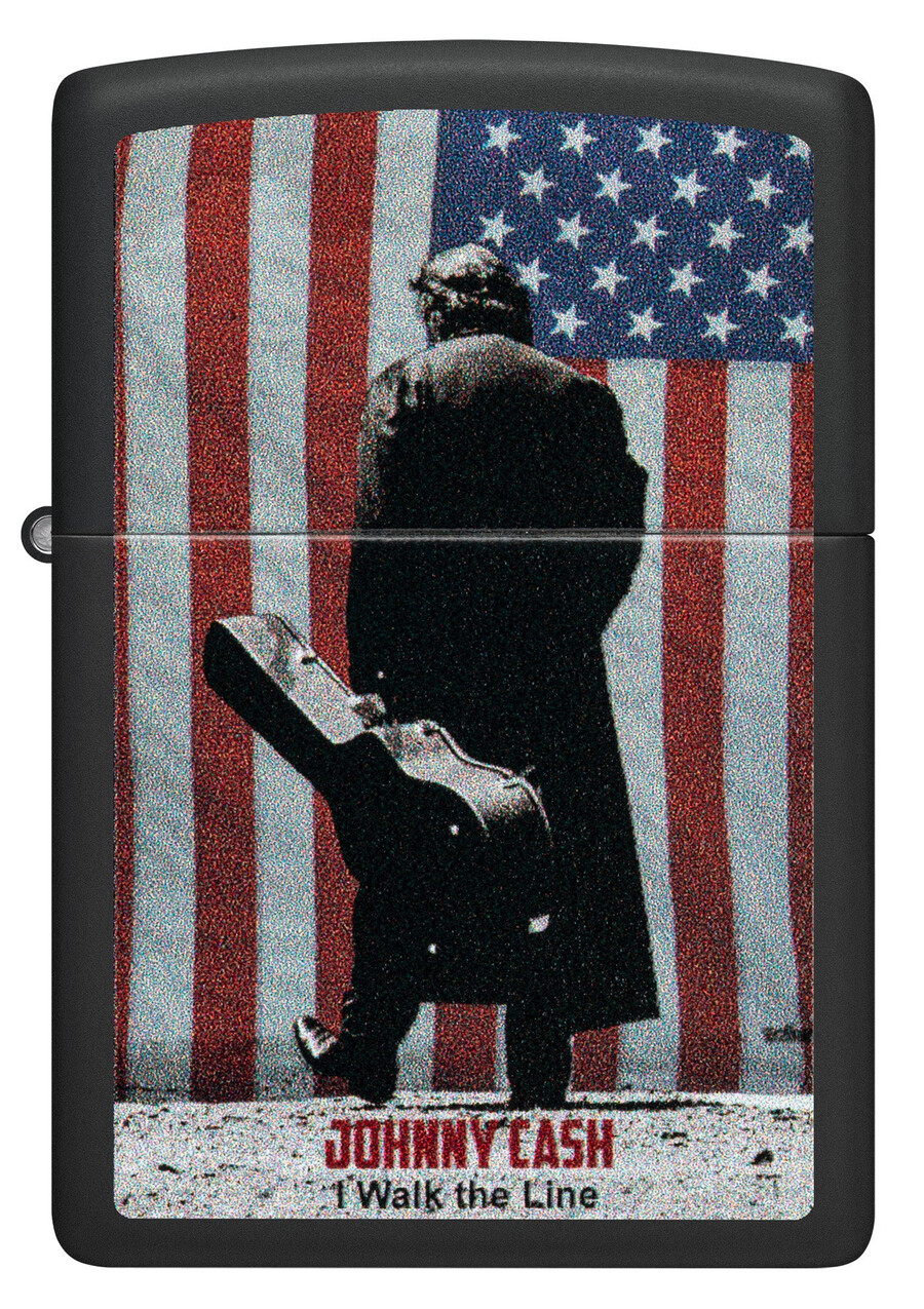 diseño de johnny cash i walk the line