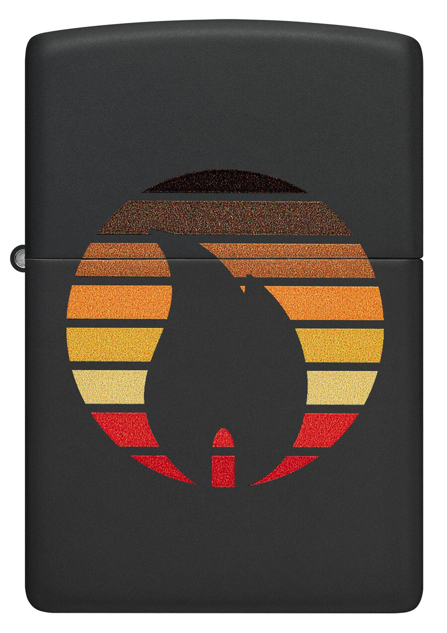 diseño zippo con bloques de color