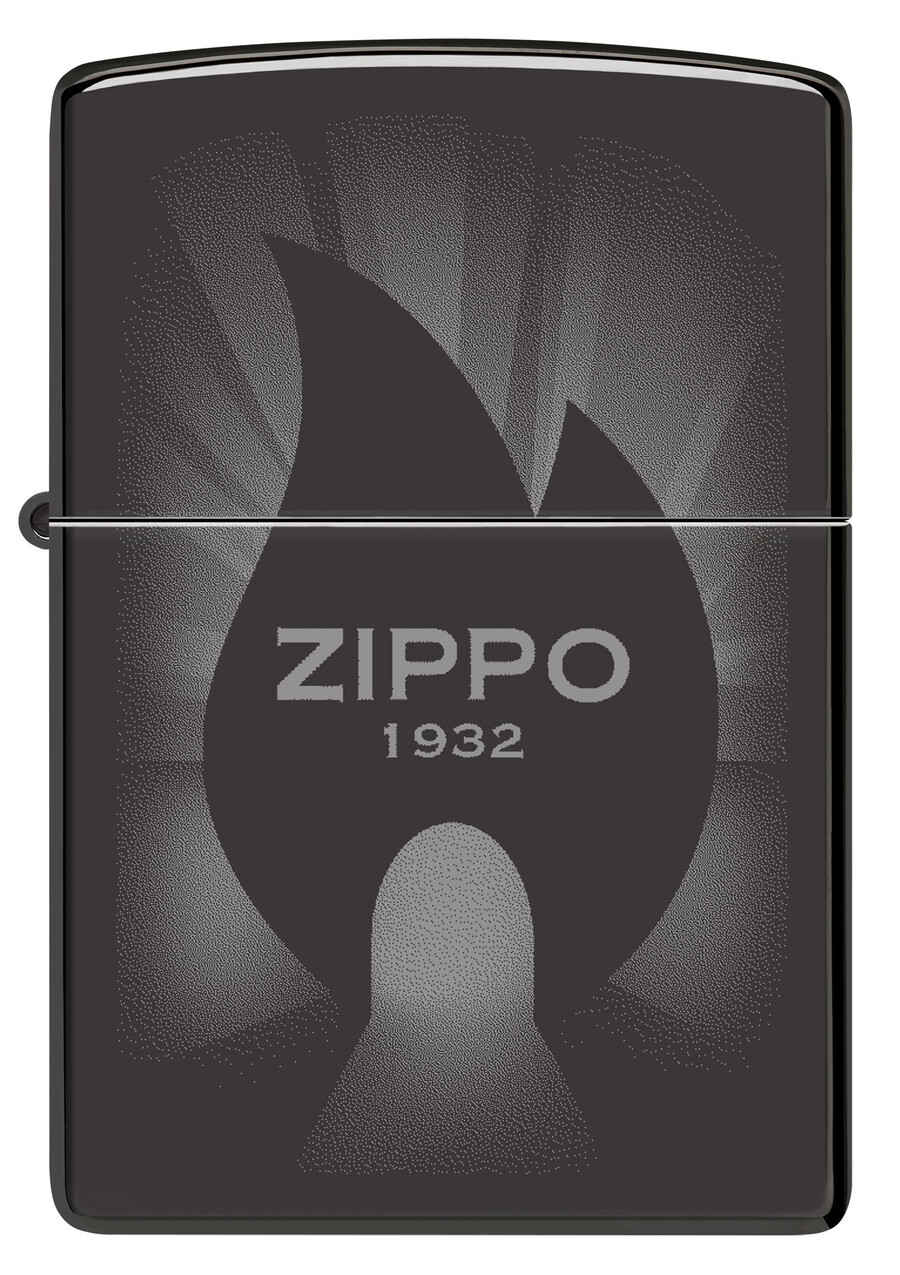 diseño radiante de zippo