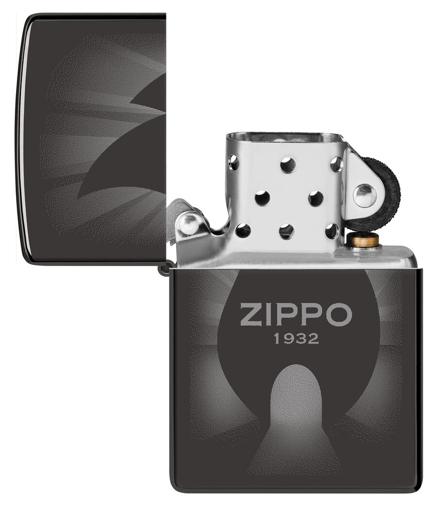 diseño radiante de zippo