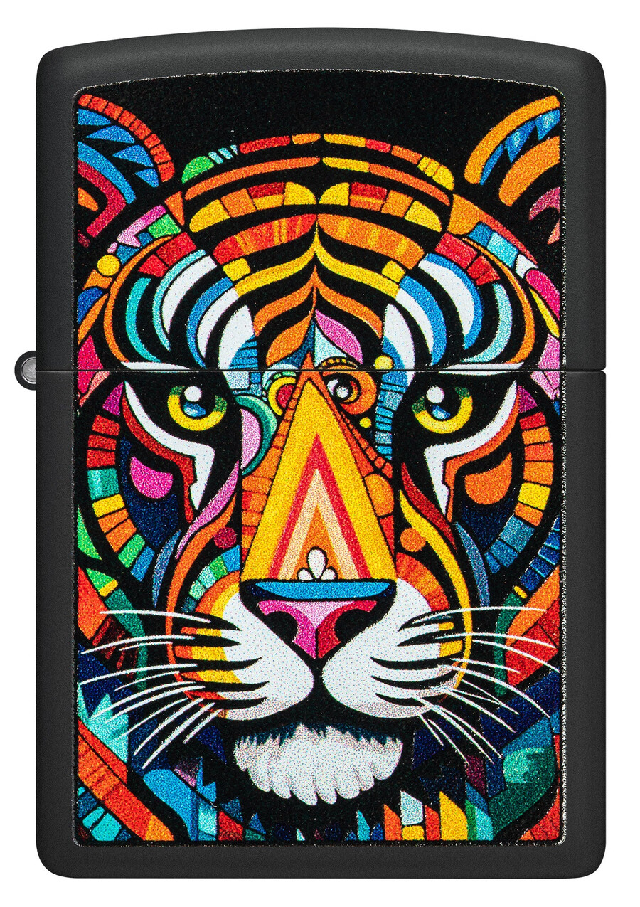 diseño de rayas de tigre