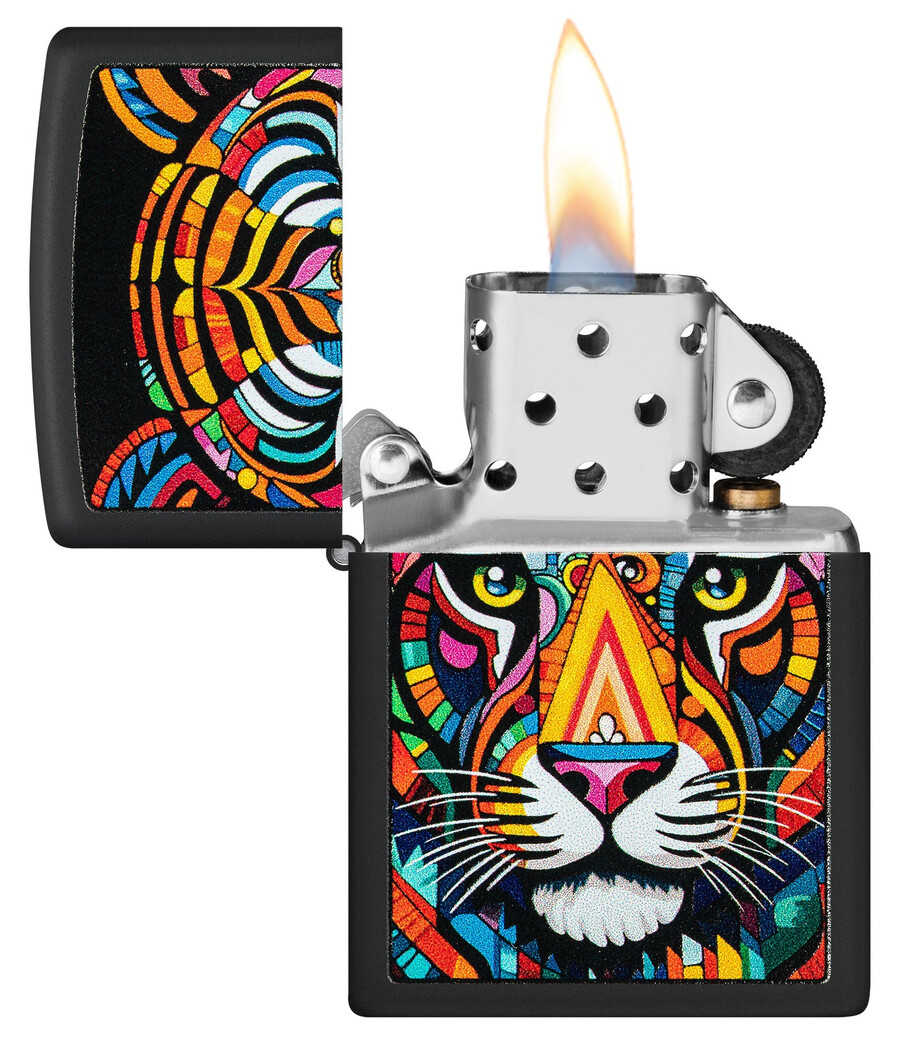 diseño de rayas de tigre