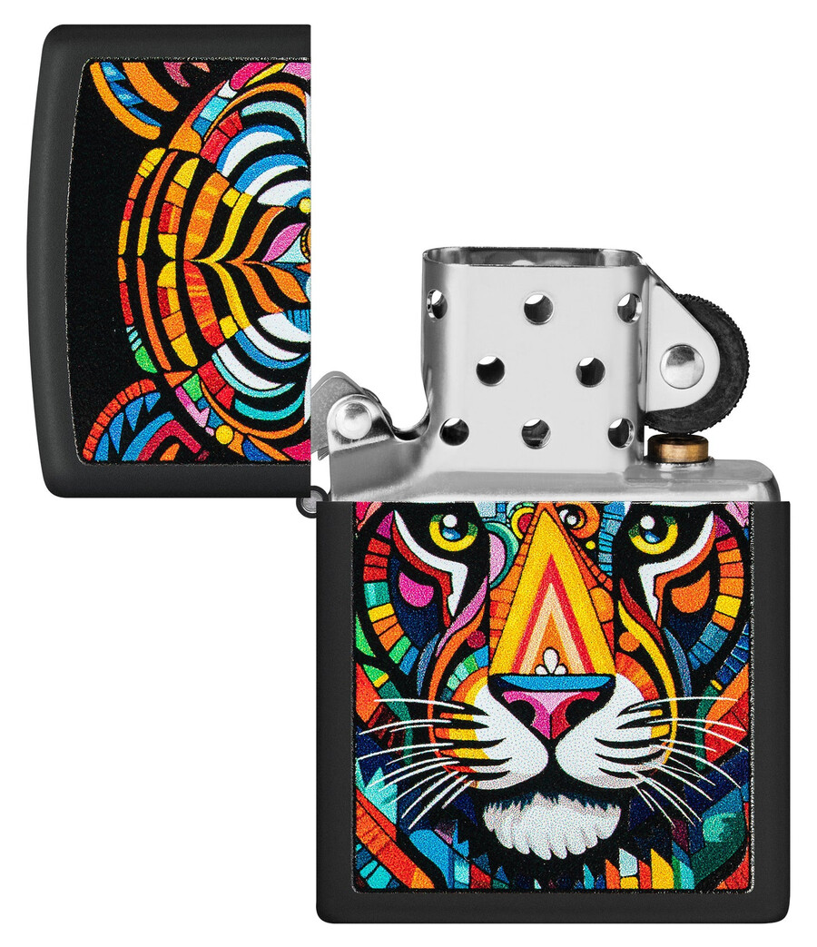 diseño de rayas de tigre