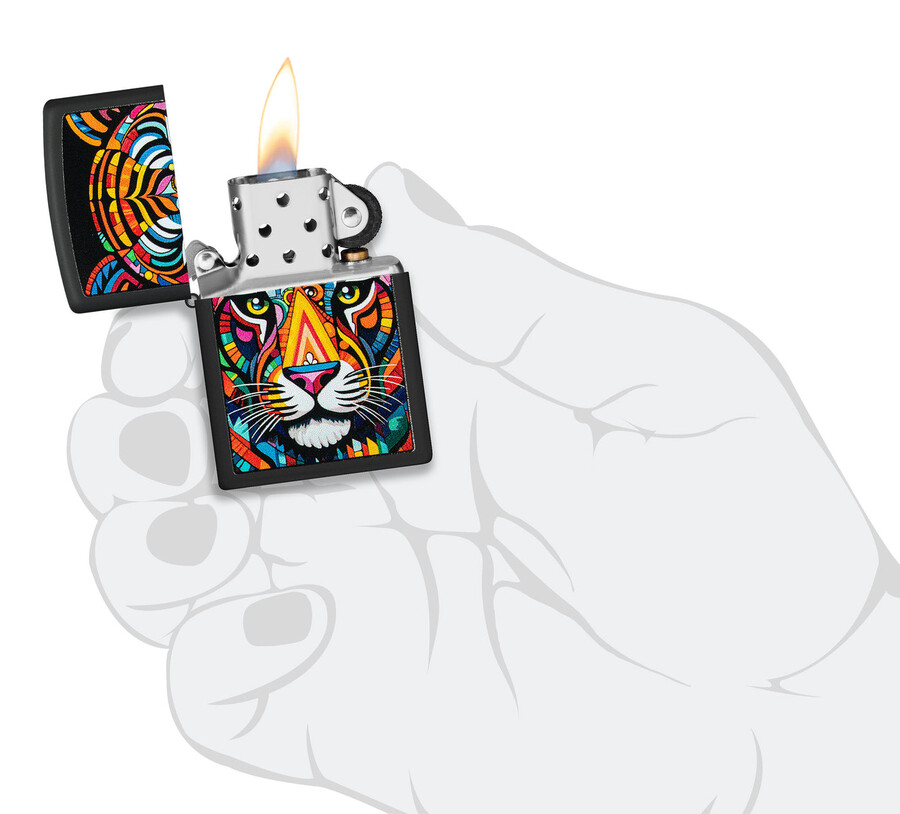 diseño de rayas de tigre