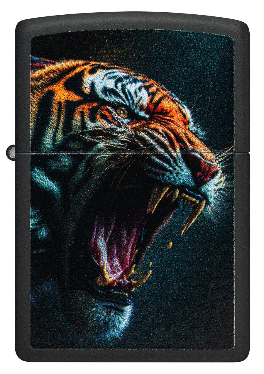 diseño de rugido de tigre