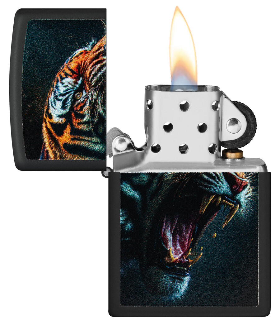 diseño de rugido de tigre