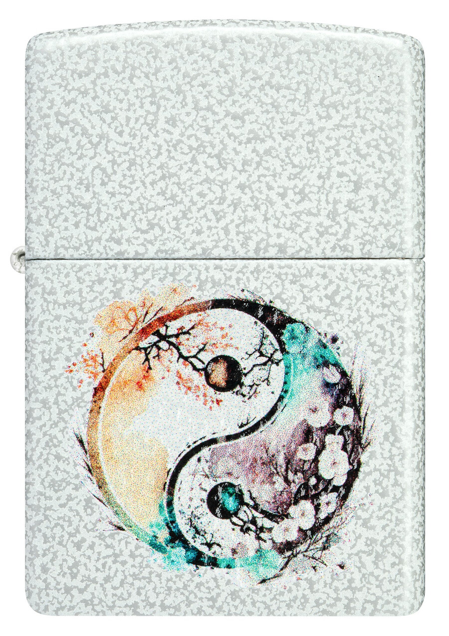 diseño floral yin y yang