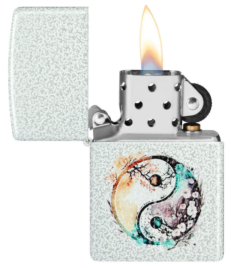 diseño floral yin y yang