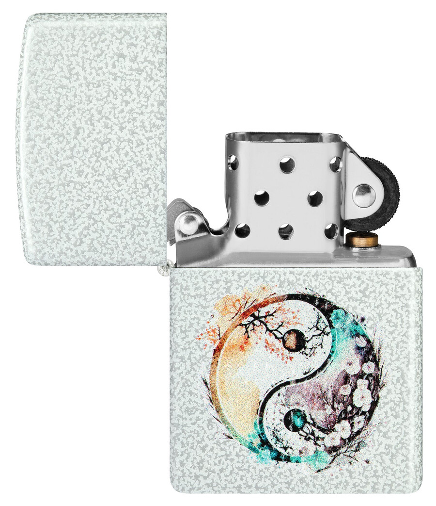 diseño floral yin y yang
