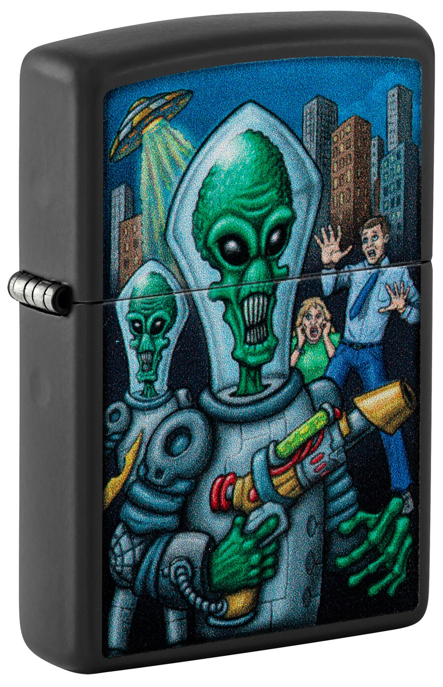 diseño de ataque alienígena