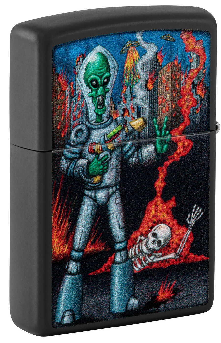 diseño de ataque alienígena