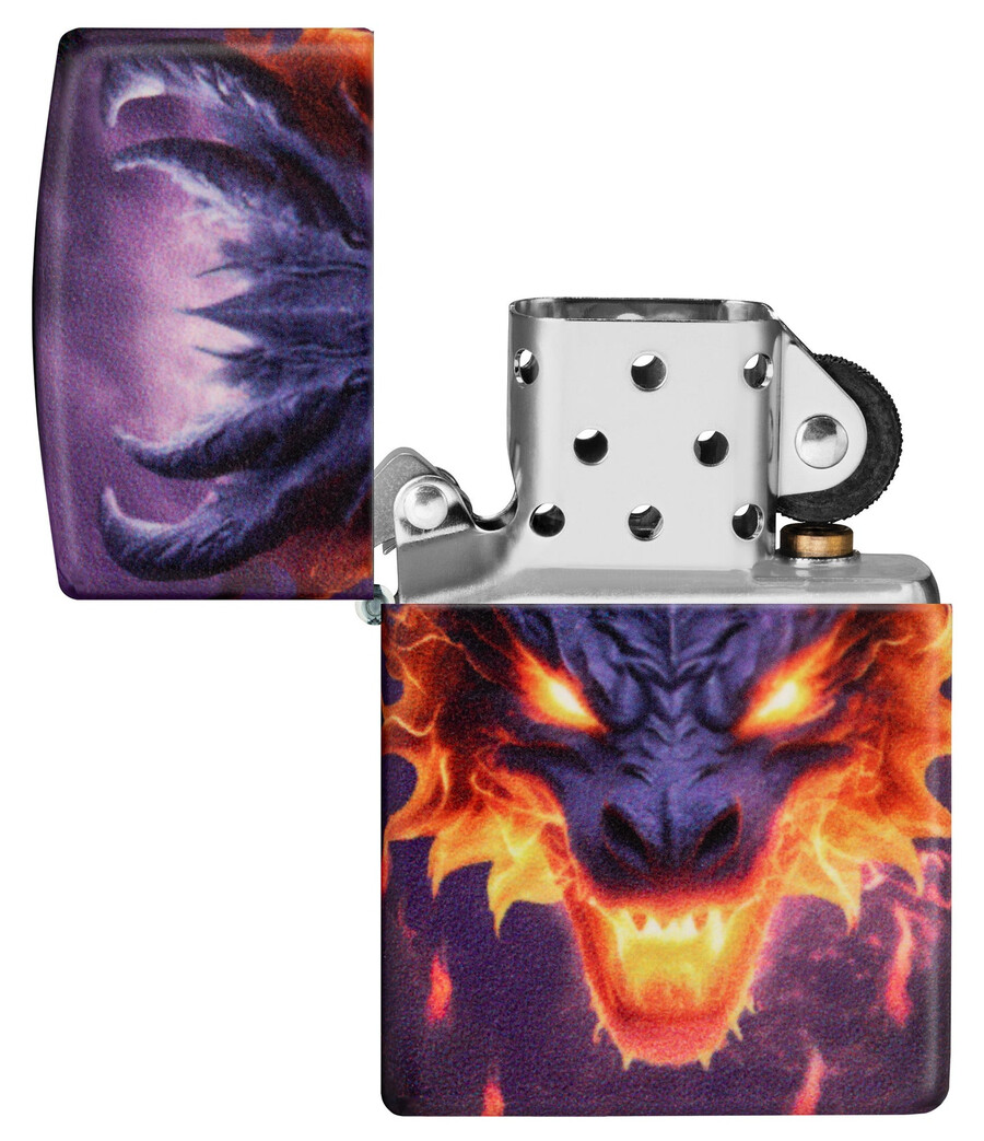 diseño de dragón brillante