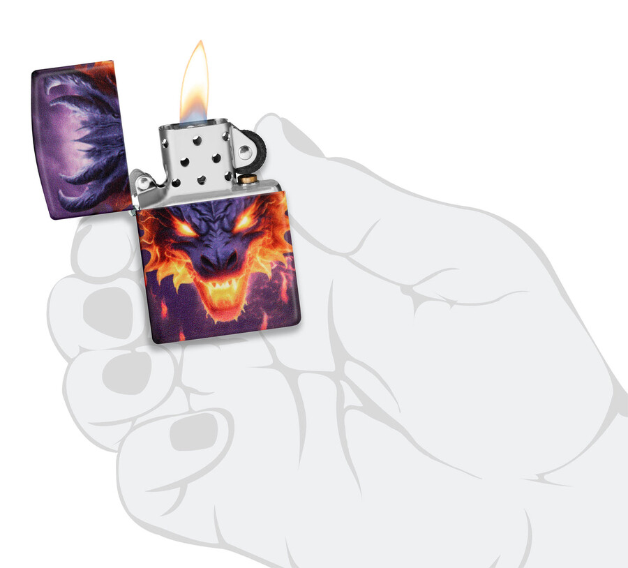 diseño de dragón brillante