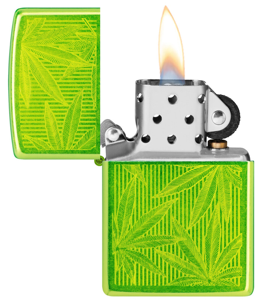 diseño de cannabis helado