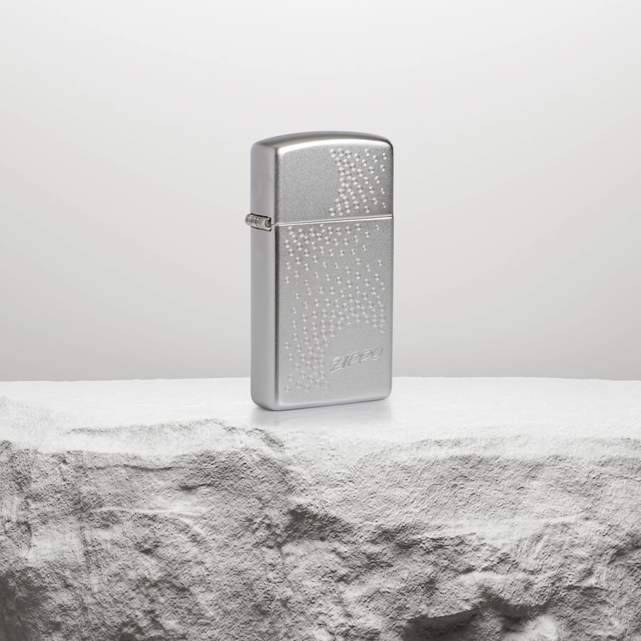 diseño de puntos zippo slim