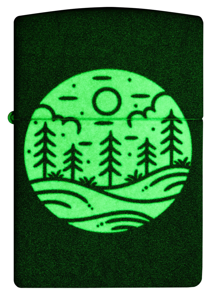 diseño de campo iluminado por la luna