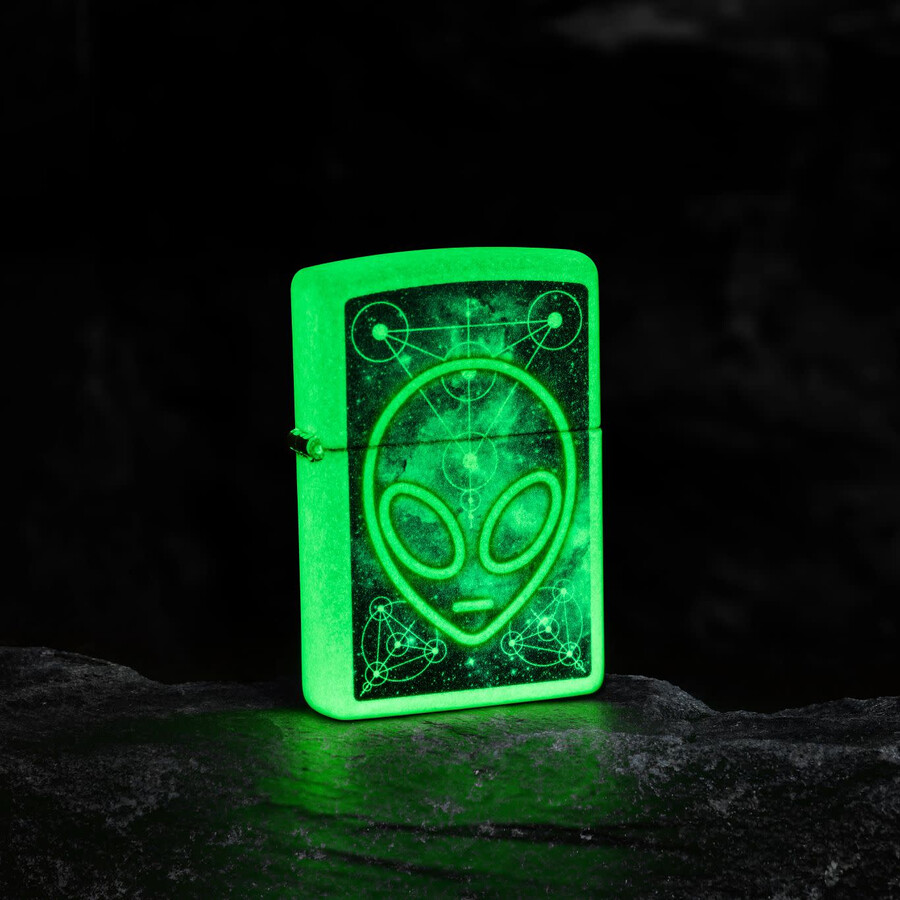 diseño alienígena brillante