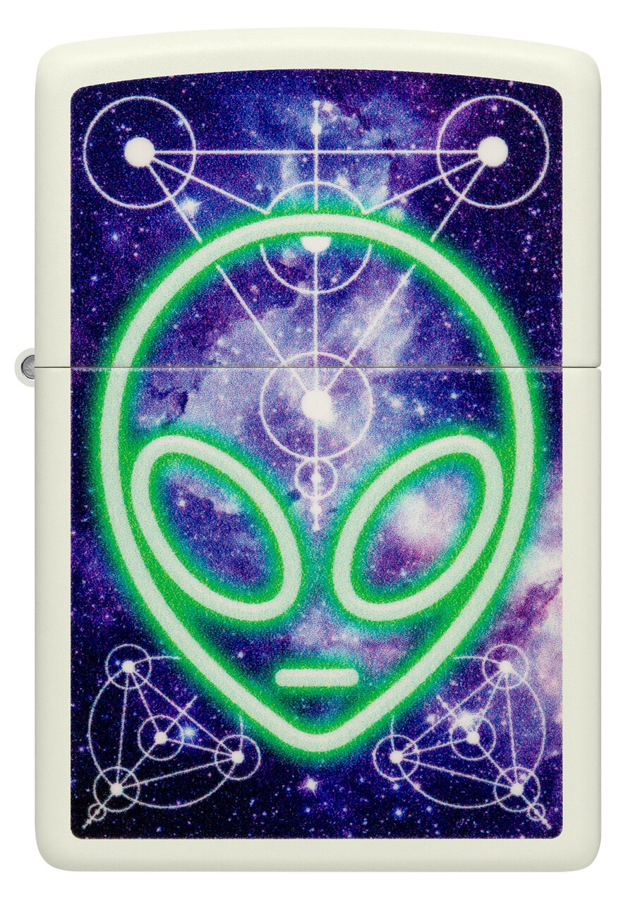 diseño alienígena brillante