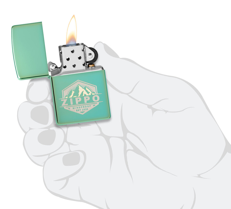 diseño de insignia zippo
