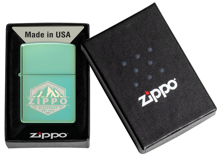 diseño de insignia zippo