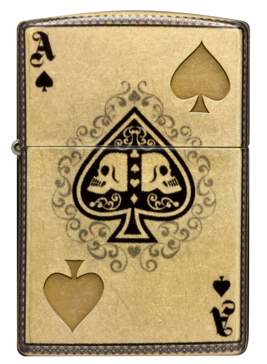 diseño de as de calaveras