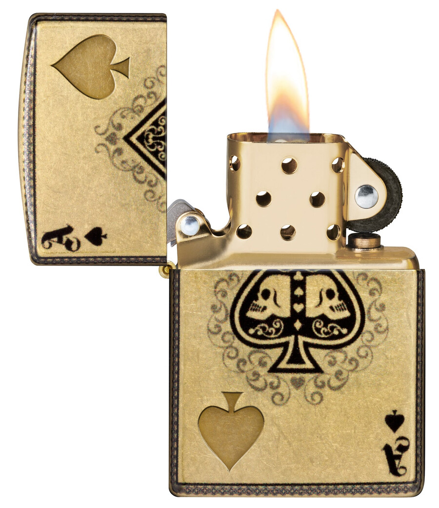 diseño de as de calaveras