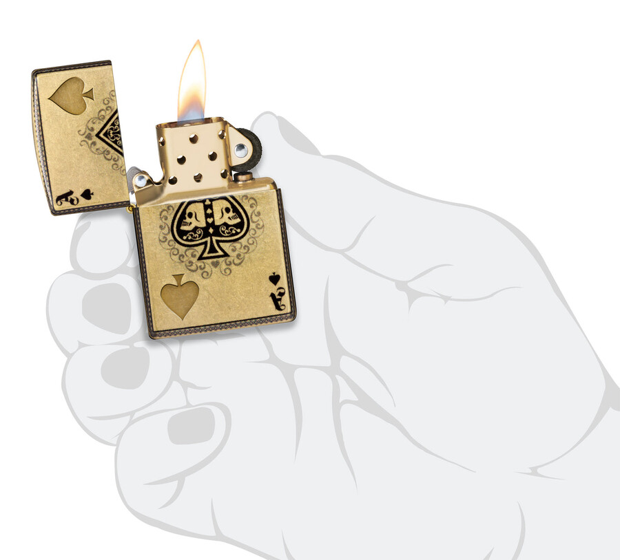 diseño de as de calaveras