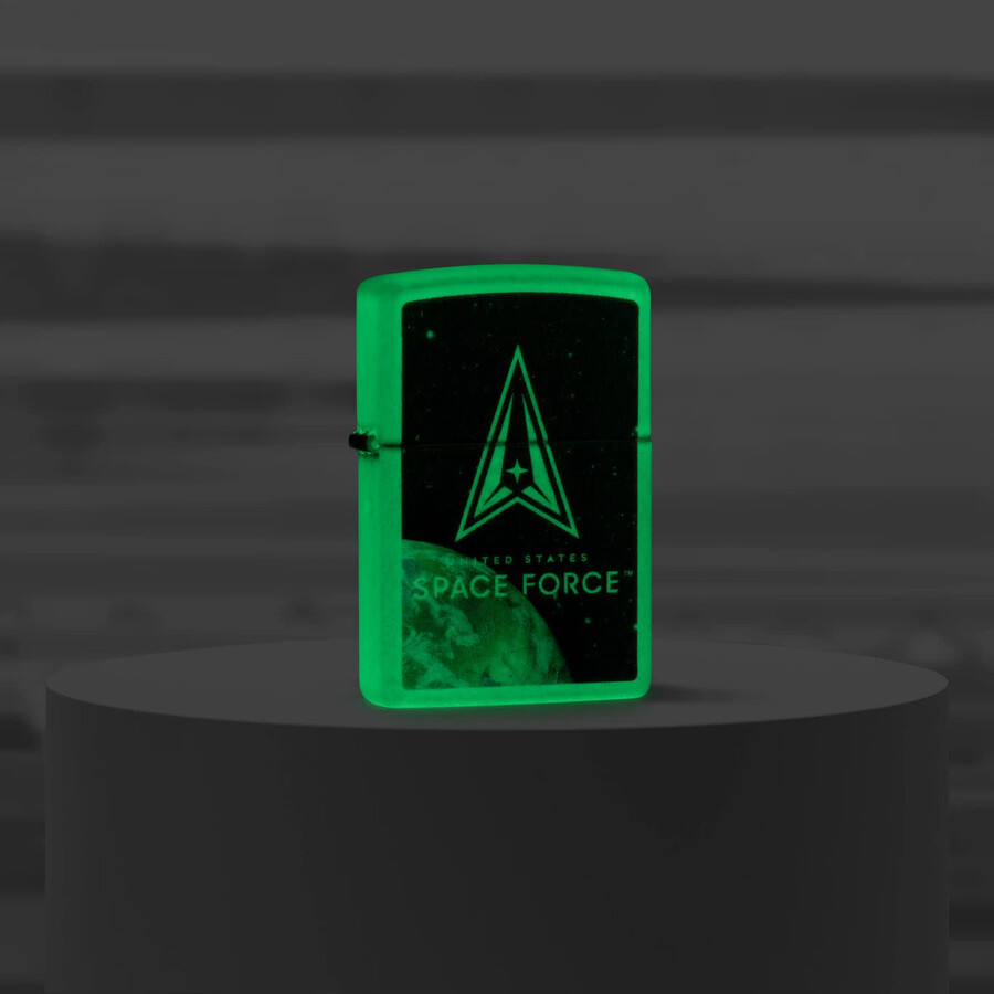diseño de logotipo brillante de la fuerza espacial de ee. uu.
