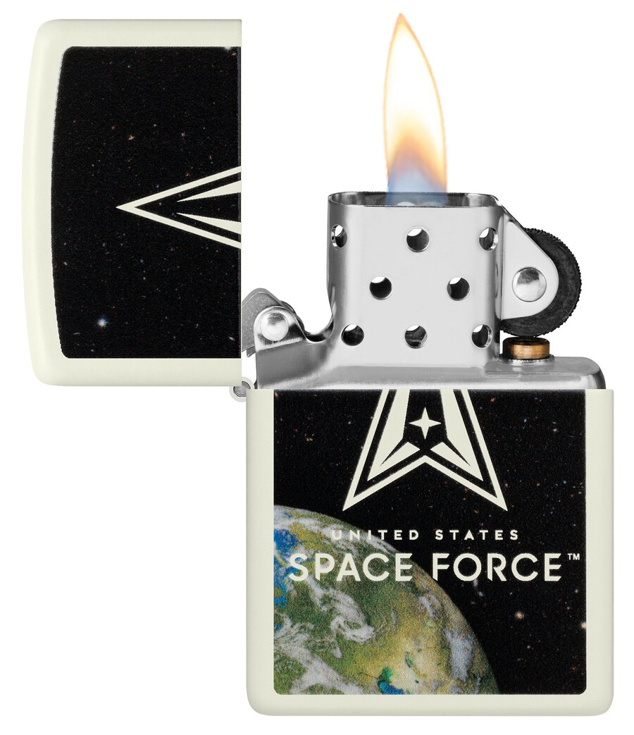 diseño de logotipo brillante de la fuerza espacial de ee. uu.