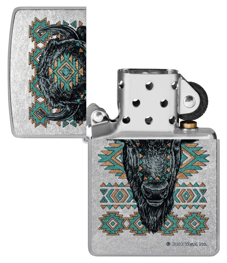 diseño de bisonte buck wear