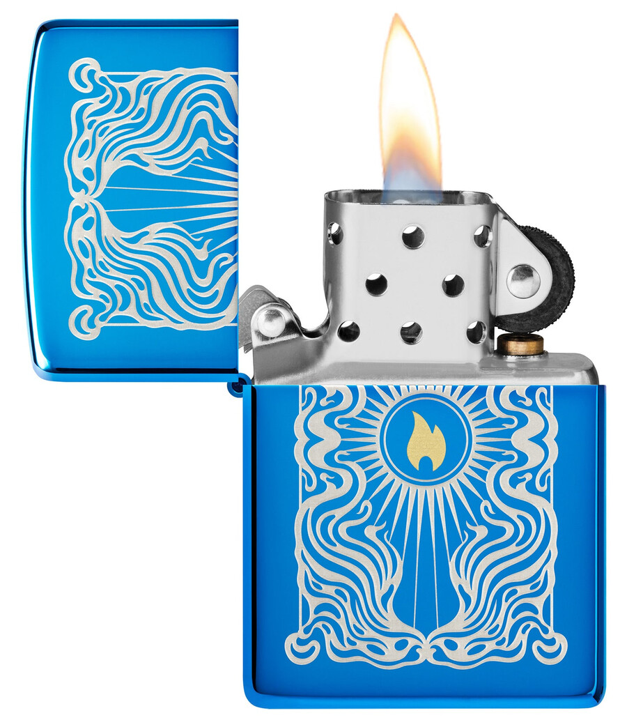 diseño de llama elegante