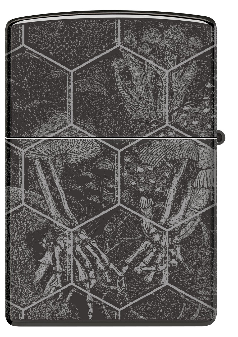 diseño de calaveras de hongos