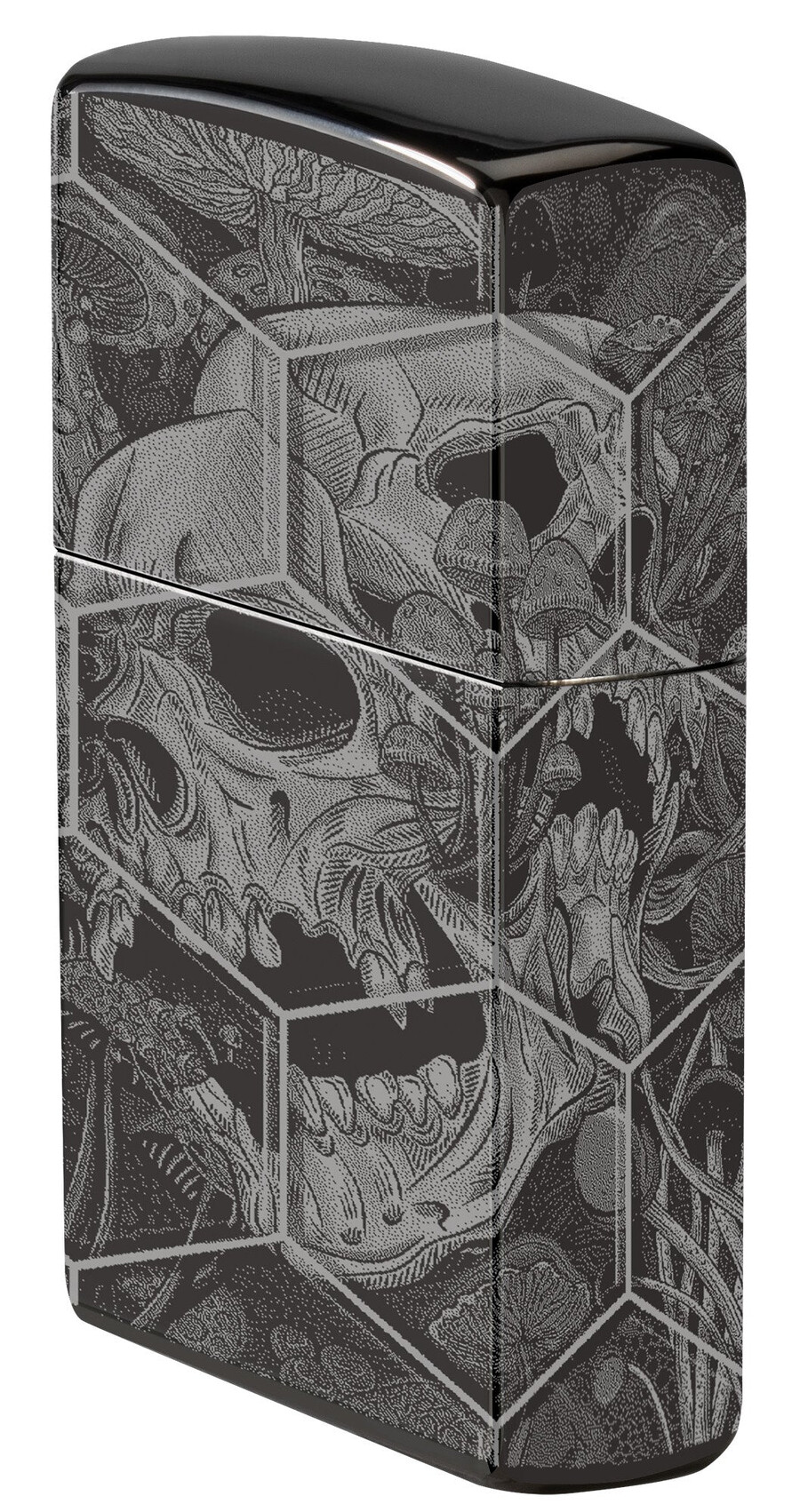 diseño de calaveras de hongos