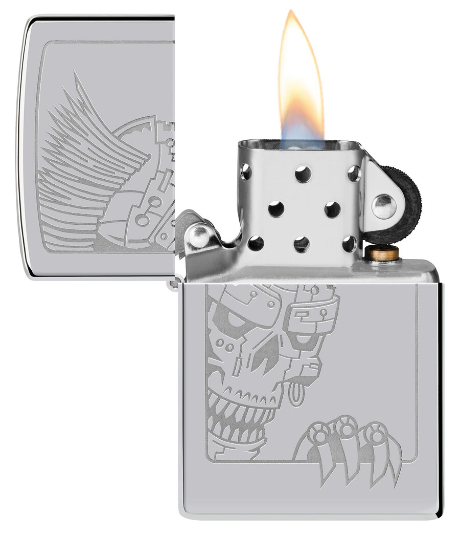 diseño de calavera mohawk